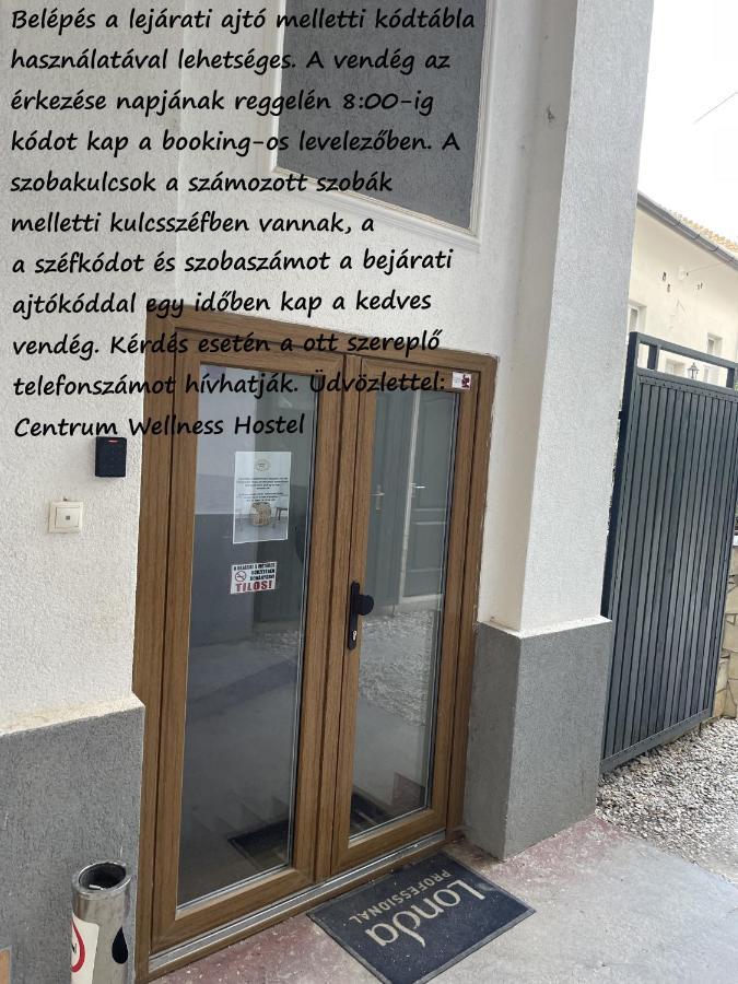 Centrum Wellness Hostel Debrecín Exteriér fotografie
